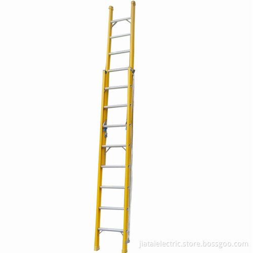 Fiber Glass Step Extension Ladder FRP Industrial
